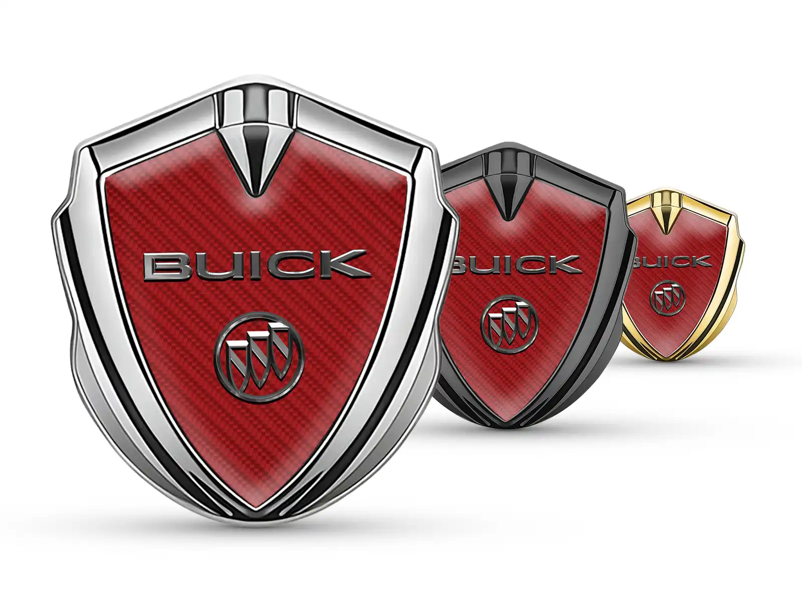 Buick Metallico Emblema Badge Stile Pro Inox